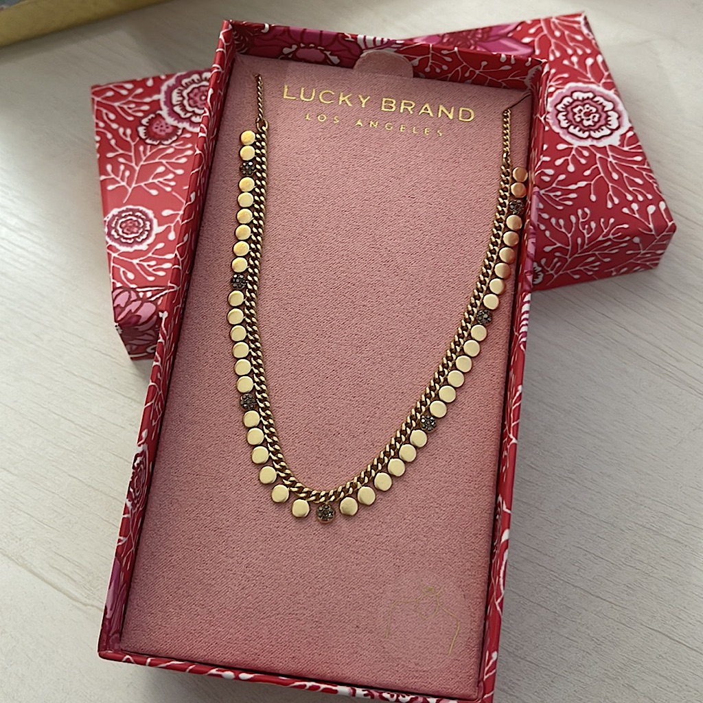 Lucky Brand Necklace 30$